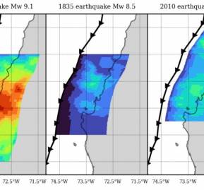 Sismos de 1751, 1835 y 2010. 