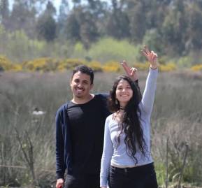 Pedro Pablo Leyton y Ericka Ñanco.
