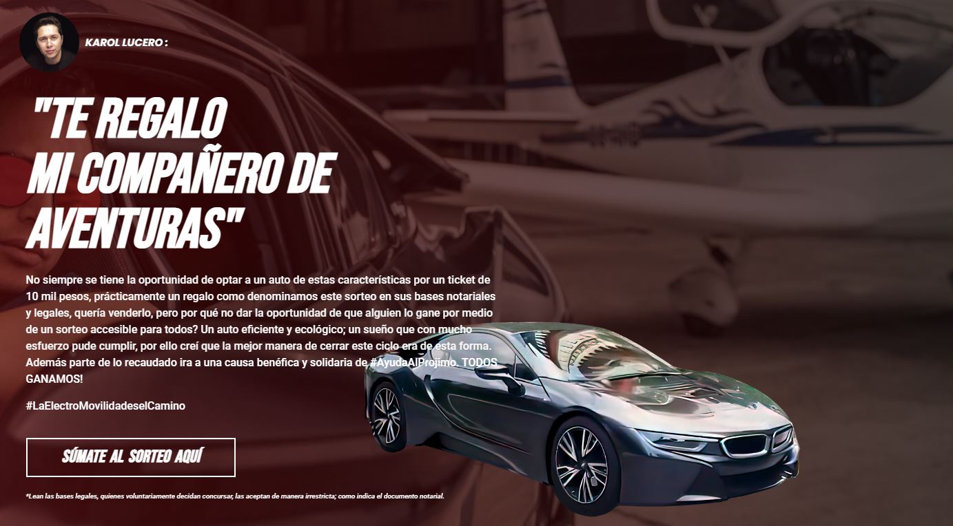Afiche publicado en teregalomiauto.cl Afiche publicado en teregalomiauto.cl