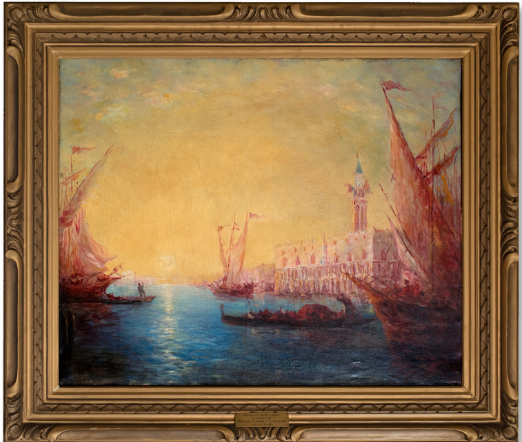 Venecia de Félix Ziem, comprada por el MNBA al Club de la Unión.