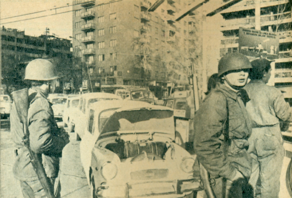 Vigilancia militar en Providencia. Vigilancia militar en Providencia.