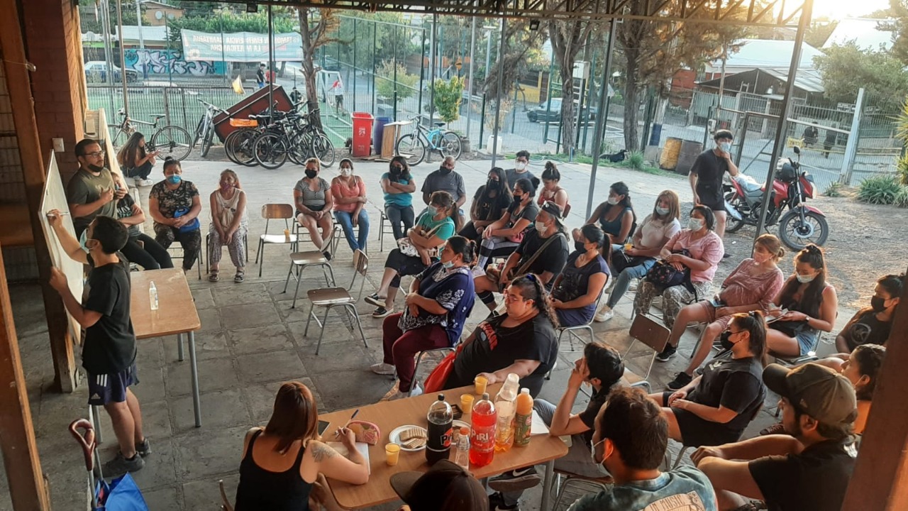 Movimiento Solidario Vida Digna de Huechuraba, reuniones informativa para la presentación de iniciativa popular de norma 