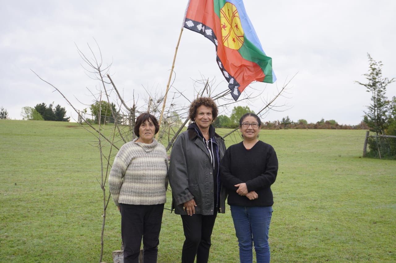 Mireille Fanon en Lautaro en la Región de la Araucanía Mireille Fanon en Lautaro en la Región de la Araucanía
